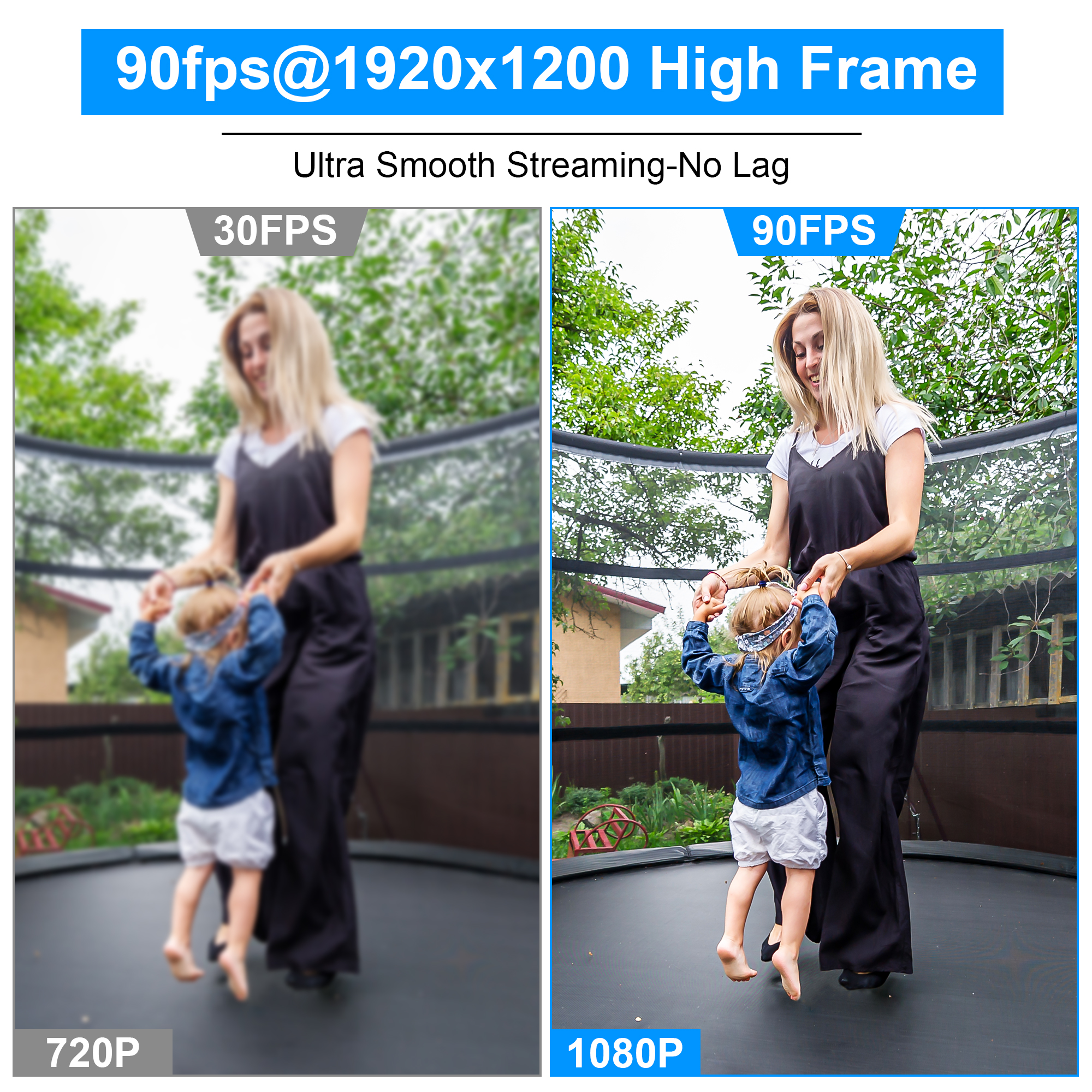 2+1 Global Shutter 1080P 90fps USB Camera Module Aptina AR0234 Color Sensor UVC Plug Play Driverless USB Webcam - 图片 2