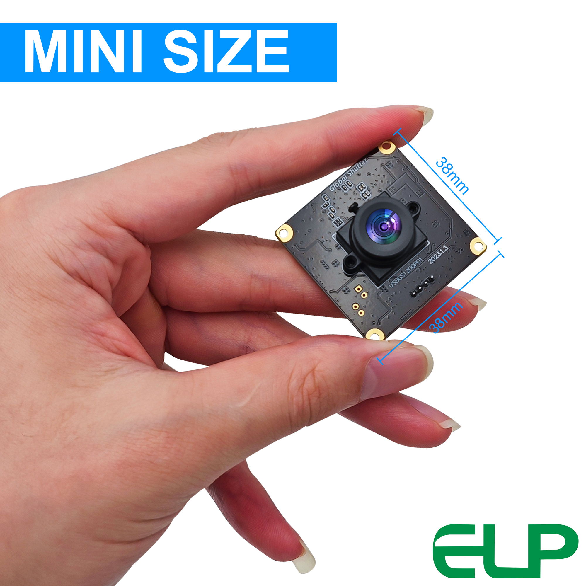 9+1 Global Shutter 1080P 90fps USB Camera Module Aptina AR0234 Color Sensor UVC Plug Play Driverless USB Webcam - 图片 5